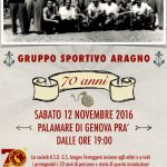 I 70 anni del Gruppo Sportivo Aragno